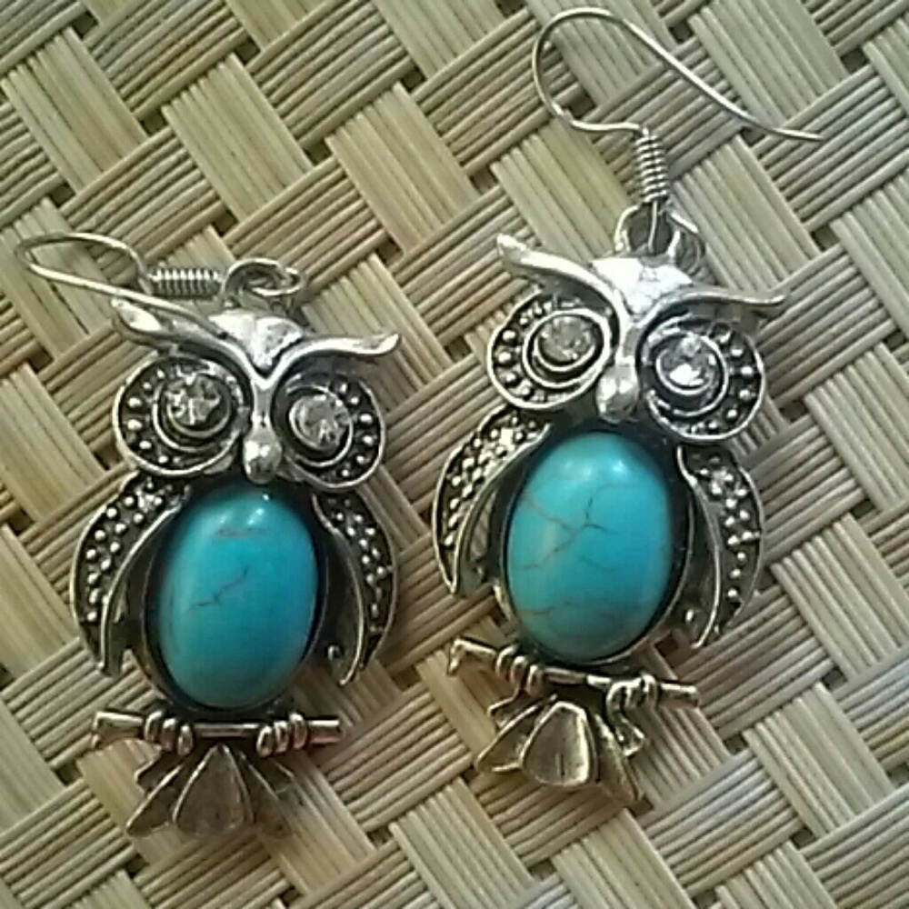 Owl earrings - Picture 4 of 4